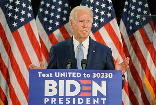 Joe Biden Leads Trump For Presidency 2020