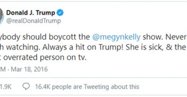 Do Republican Forget Trump's Foul Remarks About Megyn Kelly